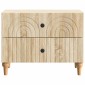 vidaXL Κομοδίνο Sonoma Δρυς 62 x 34,5 x 48 εκ Επεξεργασμένο Ξύλο