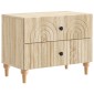 vidaXL Κομοδίνο Sonoma Δρυς 62 x 34,5 x 48 εκ Επεξεργασμένο Ξύλο