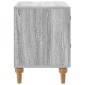 vidaXL Κομοδίνο Γκρι Sonoma 62 x 34,5 x 48 εκ Επεξεργασμένο Ξύλο