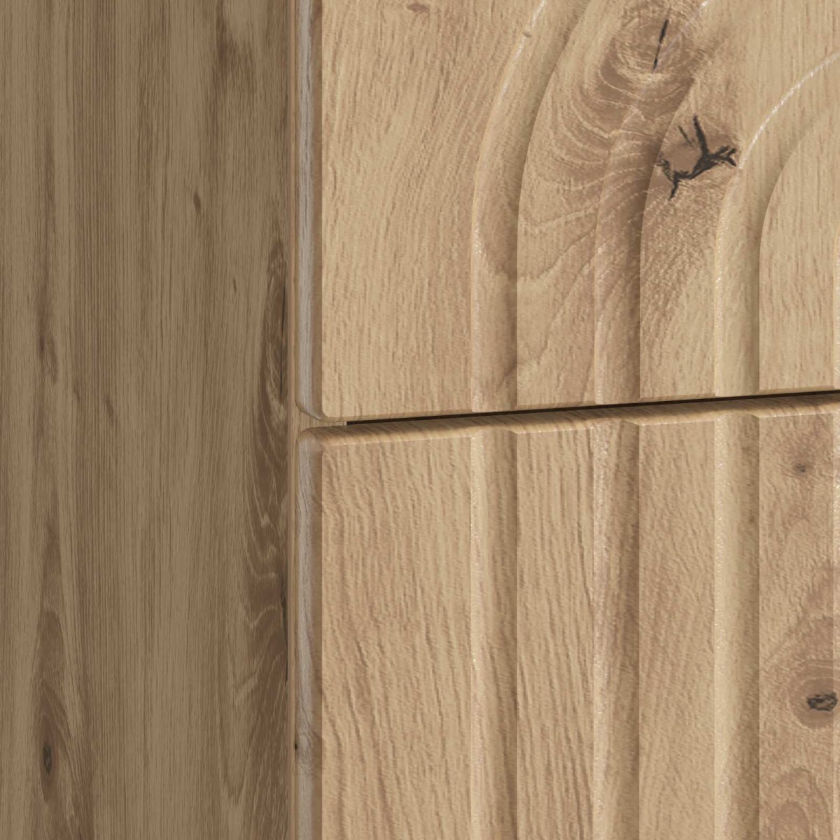 vidaXL Κομοδίνο Artisan Δρυς 62 x 34,5 x 48 εκ Επεξεργασμένο Ξύλο
