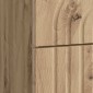 vidaXL Κομοδίνο Artisan Δρυς 62 x 34,5 x 48 εκ Επεξεργασμένο Ξύλο