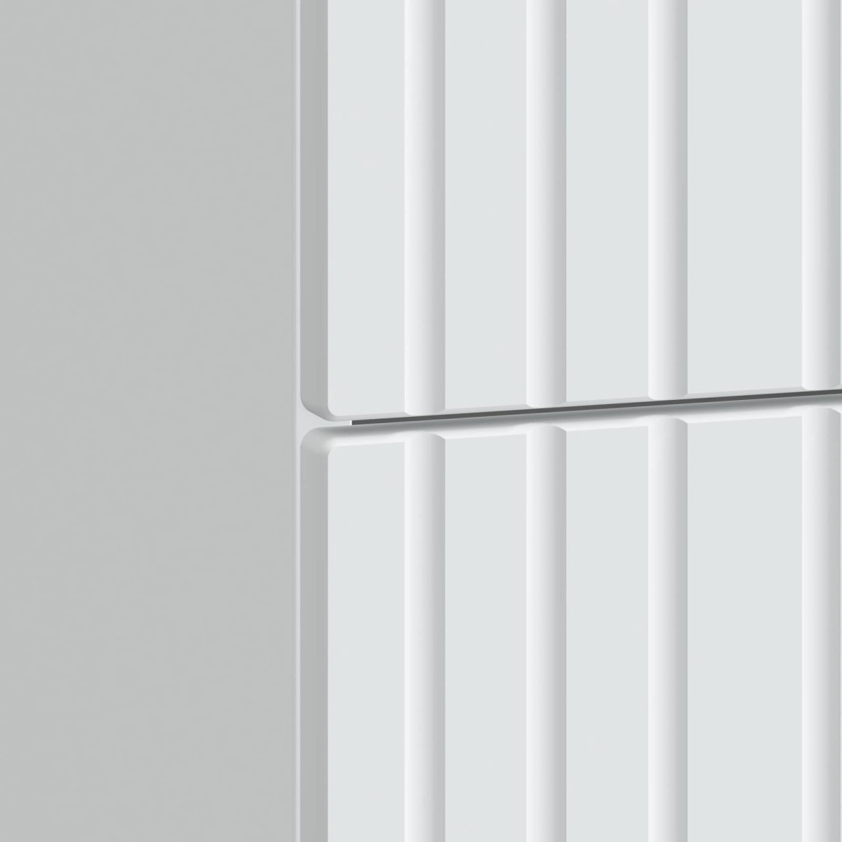 vidaXL Κομοδίνο με συρτάρι Λευκό 43x 41 x 66,5 εκ Επεξεργασμένο Ξύλο