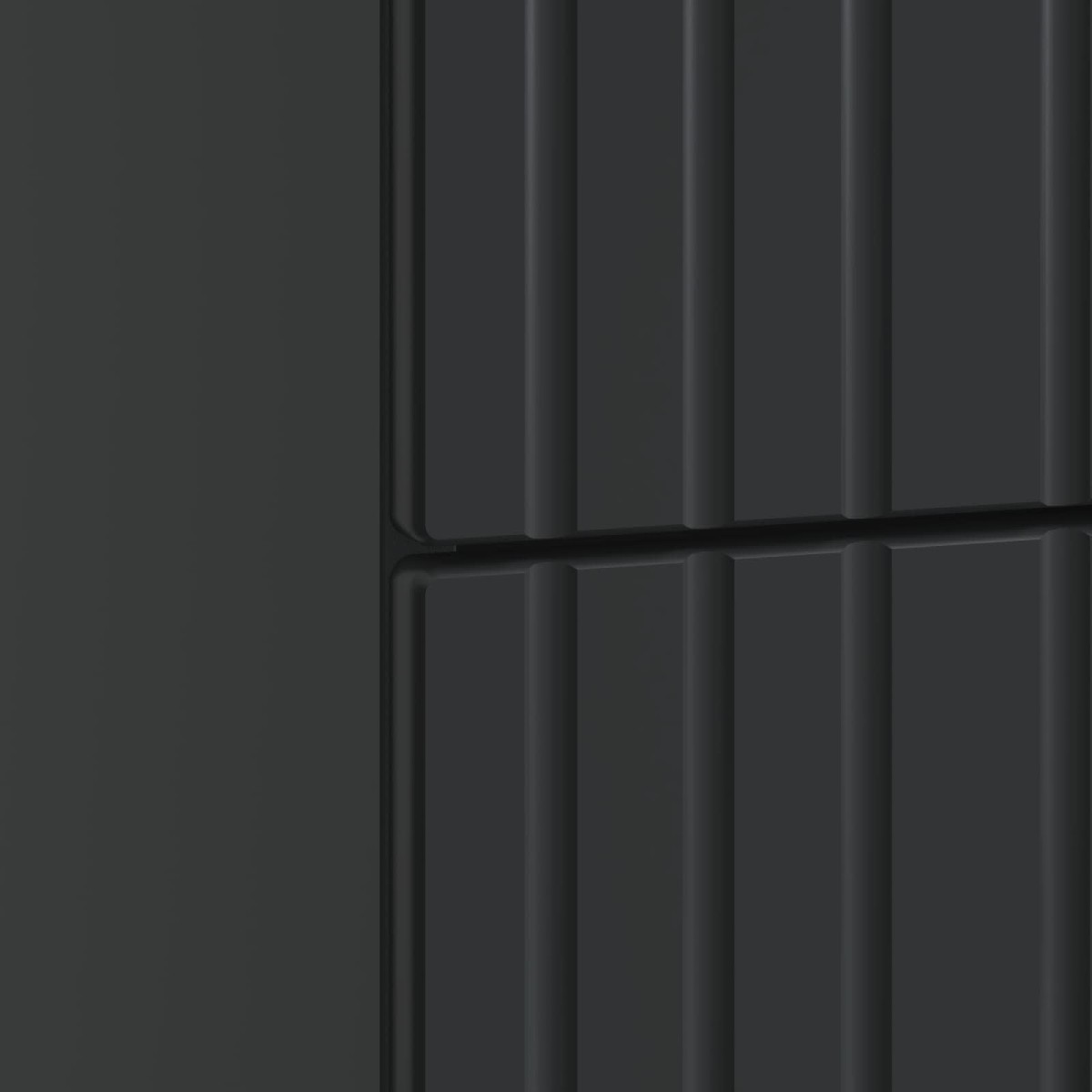 vidaXL Κομοδίνο Μαύρο 43x 41 x 66,5 εκ Επεξεργασμένο Ξύλο