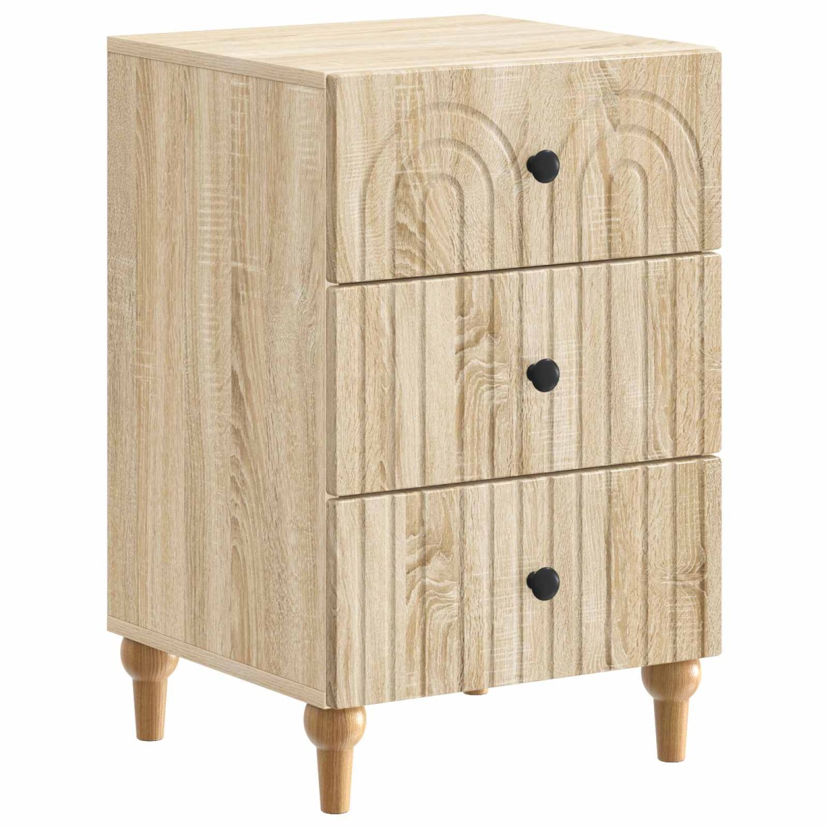 vidaXL Κομοδίνο Sonoma Δρυς 43x 41 x 66,5 εκ Επεξεργασμένο Ξύλο