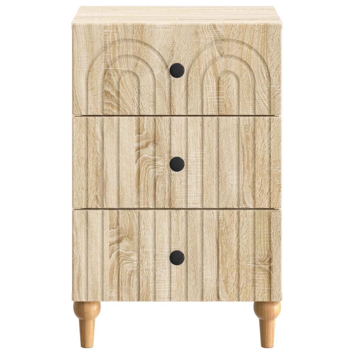 vidaXL Κομοδίνο Sonoma Δρυς 43x 41 x 66,5 εκ Επεξεργασμένο Ξύλο