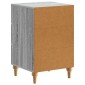 vidaXL Κομοδίνο Γκρι Sonoma 43x 41 x 66,5 εκ Επεξεργασμένο Ξύλο