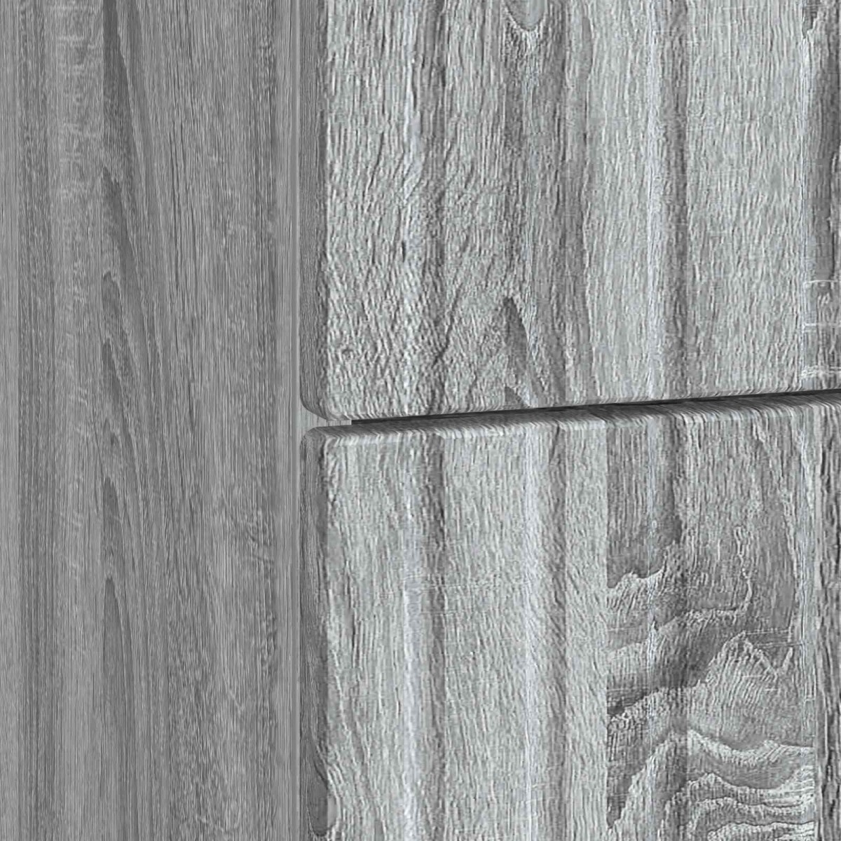 vidaXL Κομοδίνο Γκρι Sonoma 43x 41 x 66,5 εκ Επεξεργασμένο Ξύλο