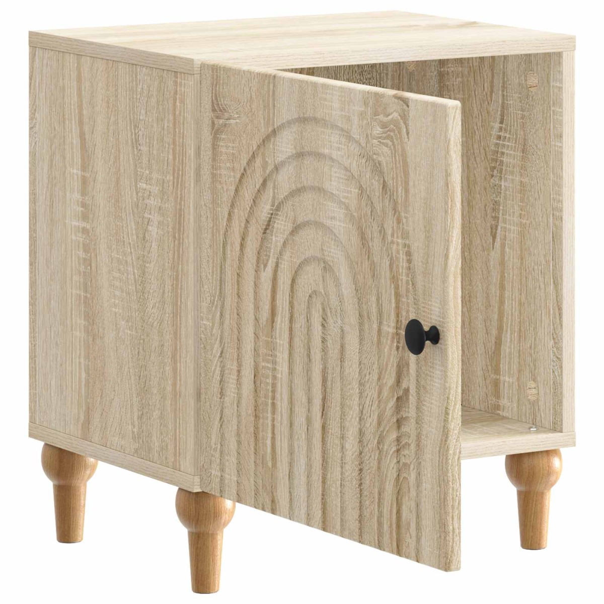 vidaXL Κομοδίνο Sonoma Δρυς 43 x 34,5 x 50 εκ Επεξεργασμένο Ξύλο