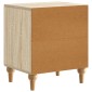 vidaXL Κομοδίνο 2 τμχ. Sonoma Δρυς 43 x 34,5 x 50 εκ