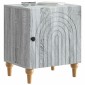 vidaXL Κομοδίνο Γκρι Sonoma 43 x 34,5 x 50 εκ Επεξεργασμένο Ξύλο