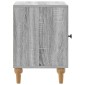 vidaXL Κομοδίνο Γκρι Sonoma 43 x 34,5 x 50 εκ Επεξεργασμένο Ξύλο