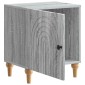 vidaXL Κομοδίνο 2 τμχ. Γκρι Sonoma 43 x 34,5 x 50 εκ