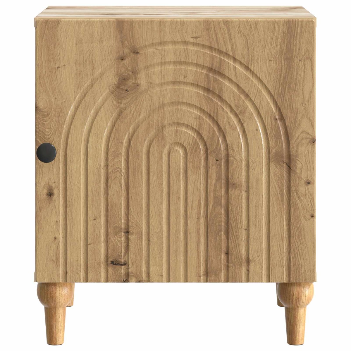 vidaXL Κομοδίνο 2 τμχ. Artisan Δρυς 43 x 34,5 x 50 εκ
