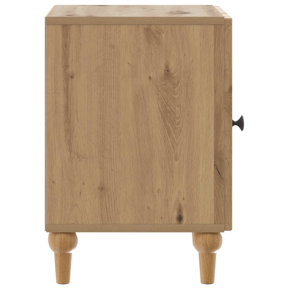 vidaXL Κομοδίνο 2 τμχ. Artisan Δρυς 43 x 34,5 x 50 εκ