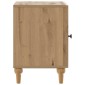 vidaXL Κομοδίνο 2 τμχ. Artisan Δρυς 43 x 34,5 x 50 εκ