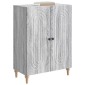 vidaXL Πλαϊνό γραφείο Γκρι Sonoma 66 x 34,5 x 90 εκ Επεξεργασμένο Ξύλο