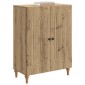 vidaXL Πλαϊνό γραφείο Artisan Δρυς 66 x 34,5 x 90 εκ