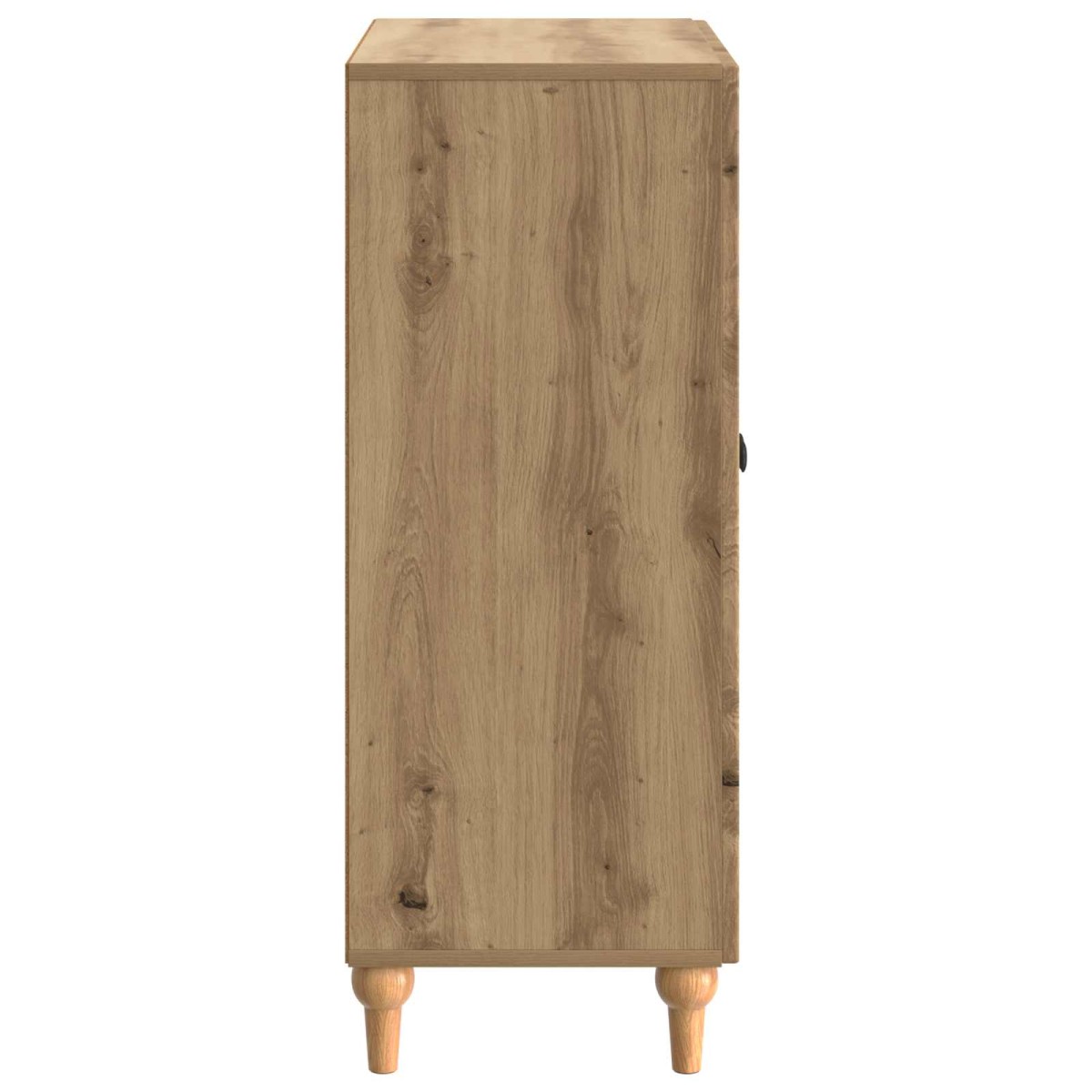 vidaXL Πλαϊνό γραφείο Artisan Δρυς 66 x 34,5 x 90 εκ