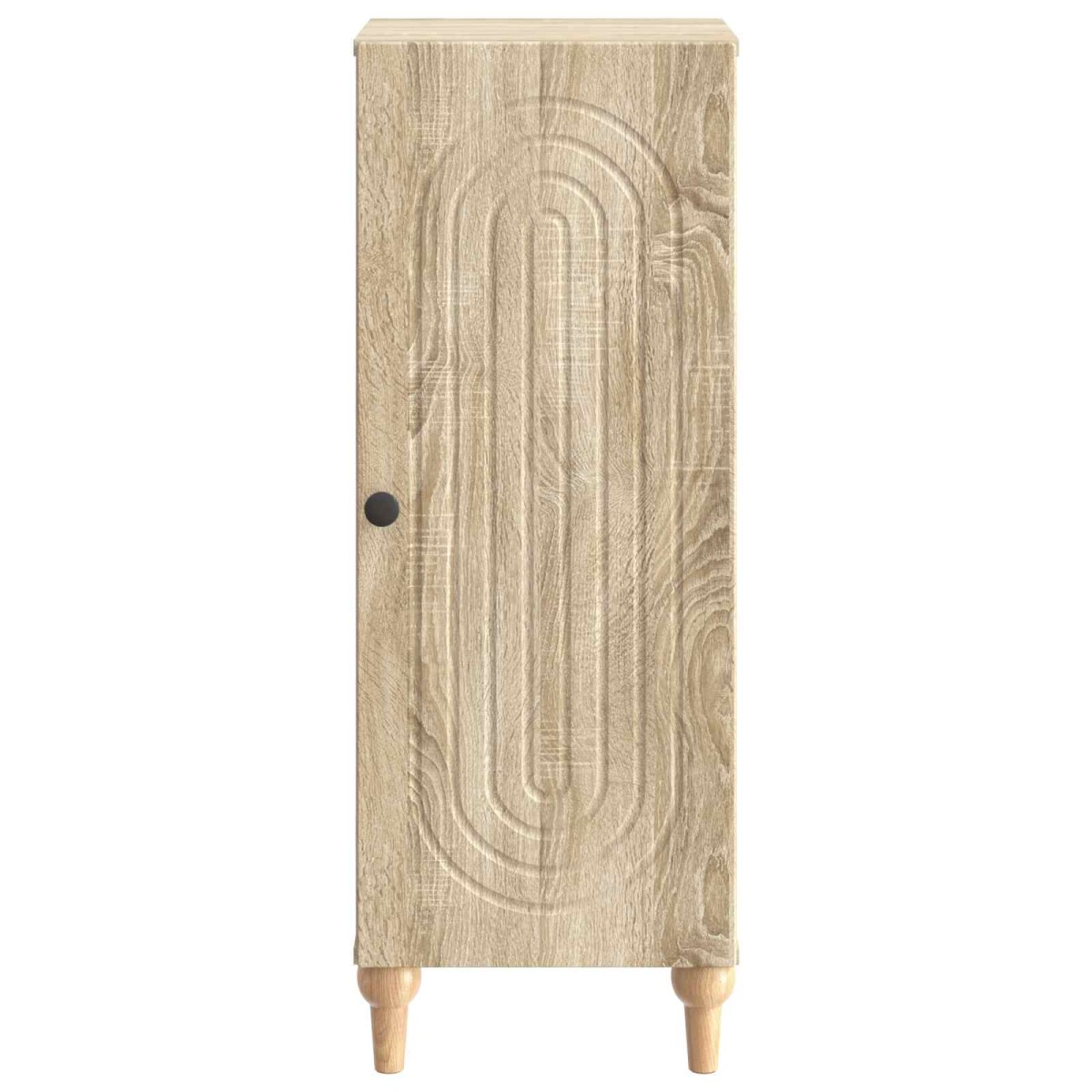 vidaXL Πλαϊνό γραφείο Sonoma Δρυς 33 x 34,5 x 90 εκ Επεξεργασμένο Ξύλο