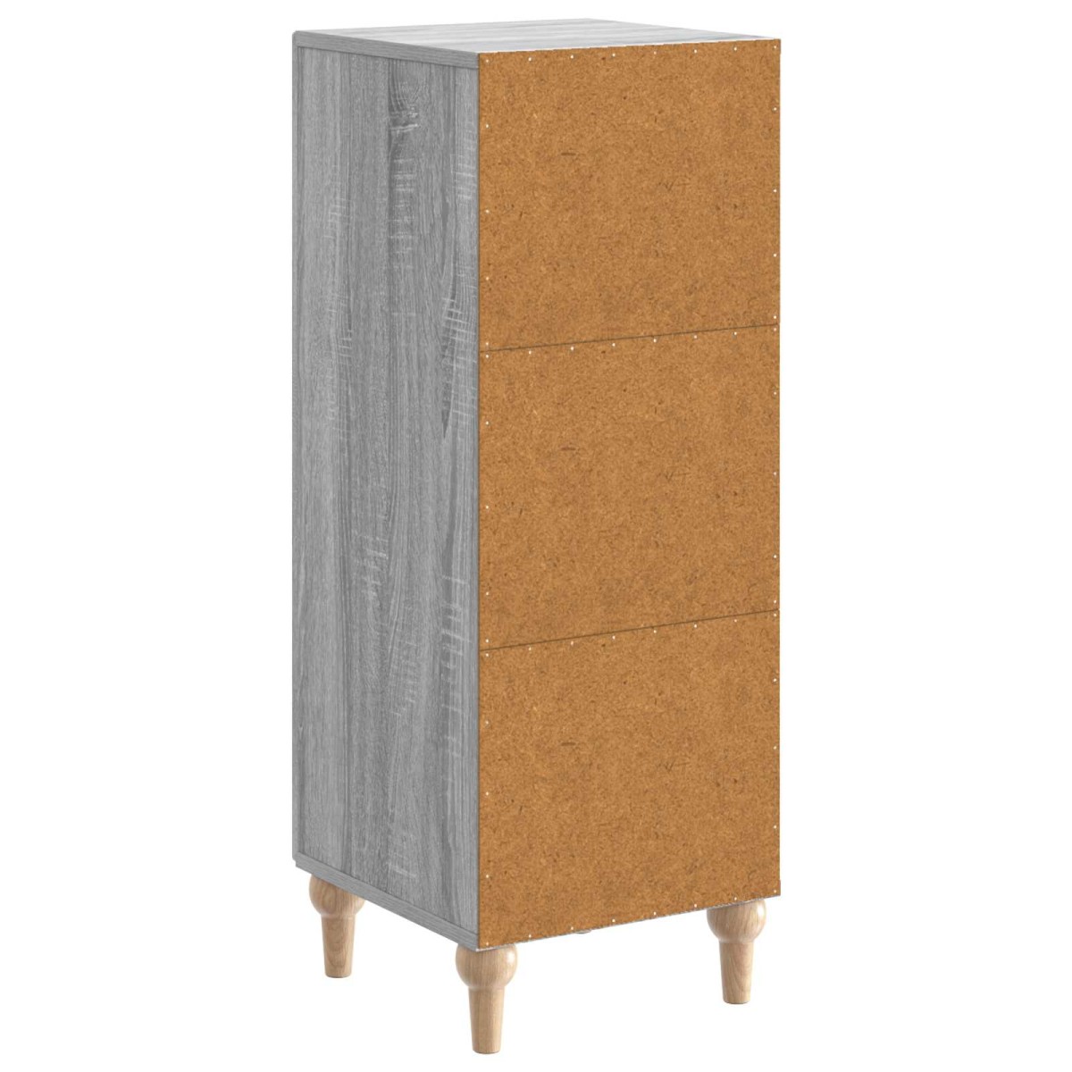 vidaXL Πλαϊνό γραφείο Γκρι Sonoma 33 x 34,5 x 90 εκ Επεξεργασμένο Ξύλο