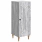 vidaXL Πλαϊνό γραφείο Γκρι Sonoma 33 x 34,5 x 90 εκ Επεξεργασμένο Ξύλο
