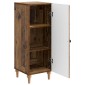 vidaXL Πλαϊνό γραφείο Παλαιωμένο ξύλο 33 x 34,5 x 90 εκ