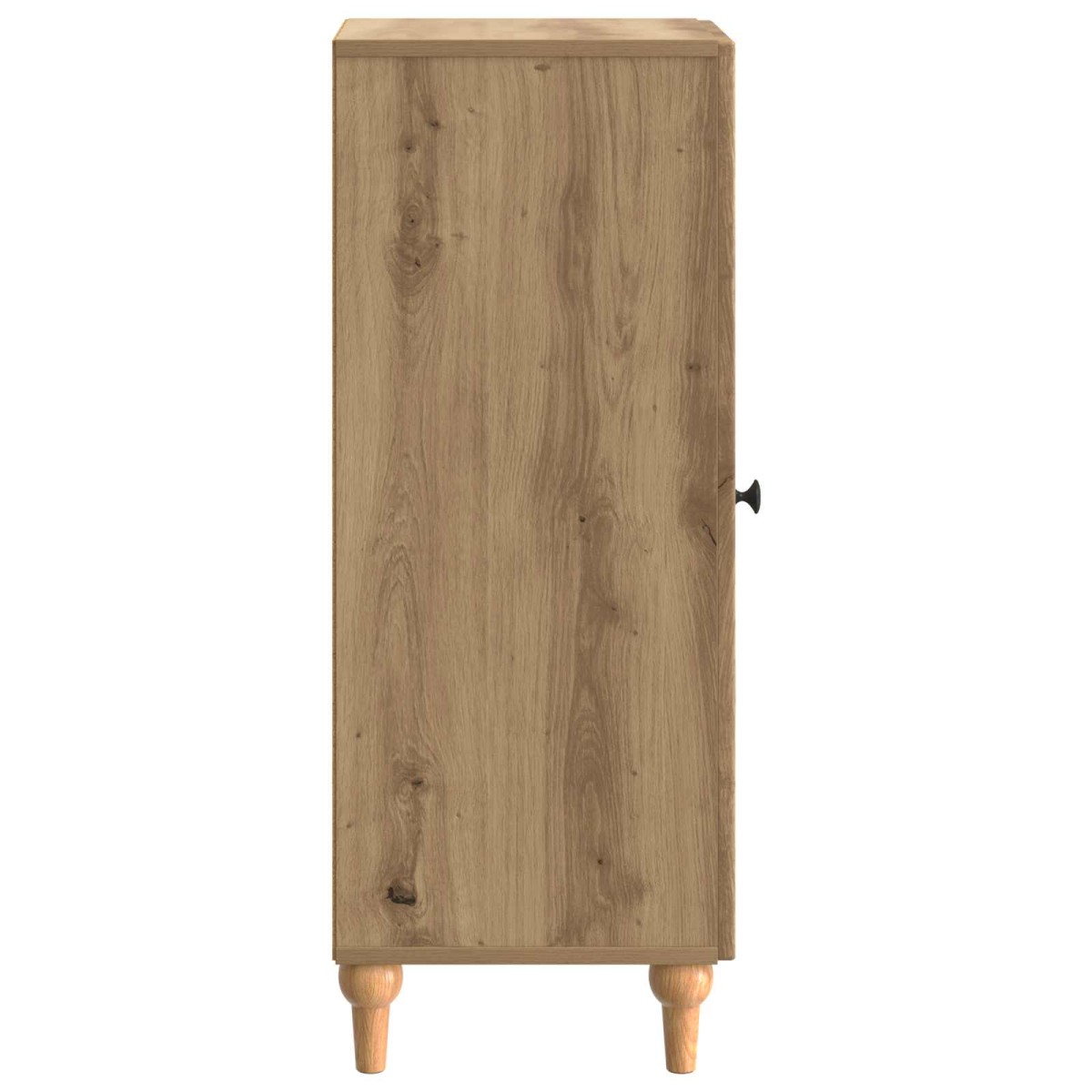vidaXL Πλαϊνό γραφείο Artisan Δρυς 33 x 34,5 x 90 εκ