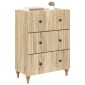 vidaXL Ντουλάπι με Συρτάρια Sonoma Δρυς 66 x 34,5 x 90 εκ
