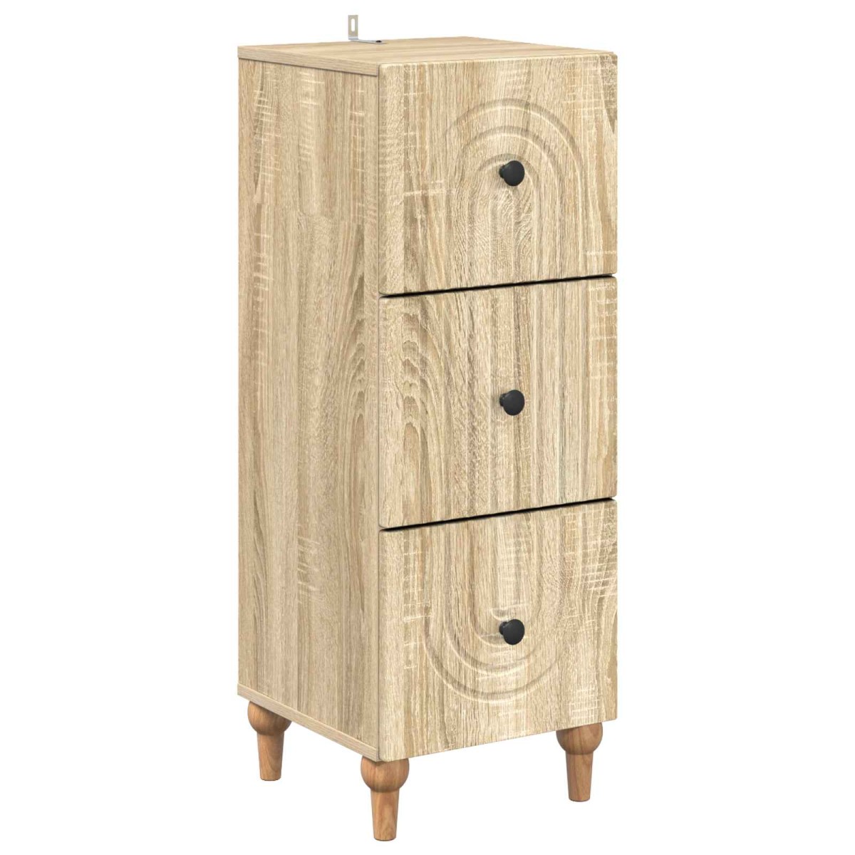 vidaXL Ντουλάπι με Συρτάρια Sonoma Δρυς 33 x 34,5 x 90 εκ