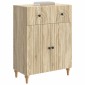 vidaXL Πλαϊνό γραφείο Sonoma Δρυς 66 x 34,5 x 90 εκ Επεξεργασμένο Ξύλο