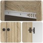 vidaXL Πλαϊνό γραφείο Sonoma Δρυς 66 x 34,5 x 90 εκ Επεξεργασμένο Ξύλο