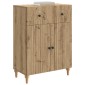 vidaXL Πλαϊνό γραφείο Artisan Δρυς 66 x 34,5 x 90 εκ