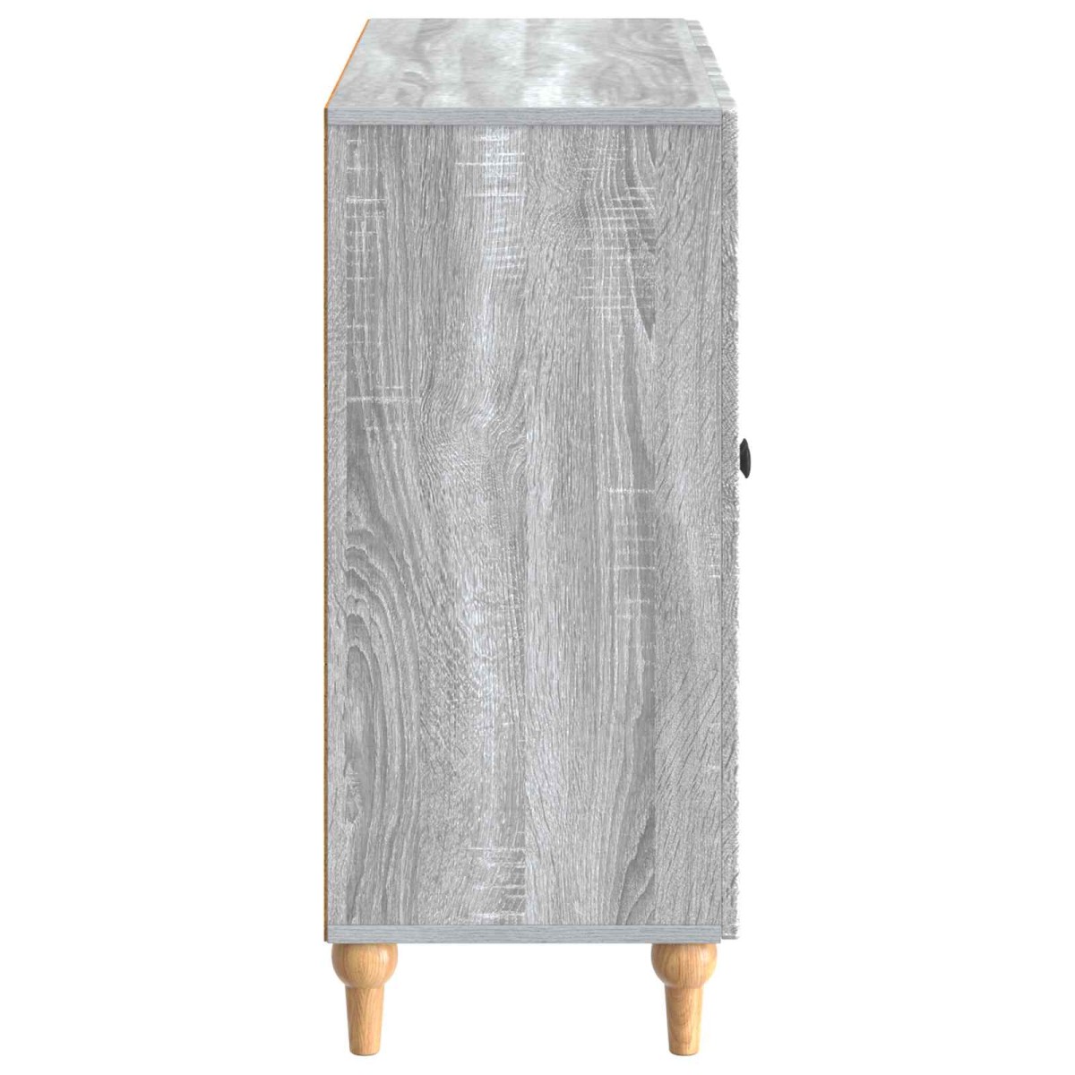 vidaXL Πλαϊνό γραφείο Γκρι Sonoma 89 x 34,5 x 80 εκ Επεξεργασμένο Ξύλο