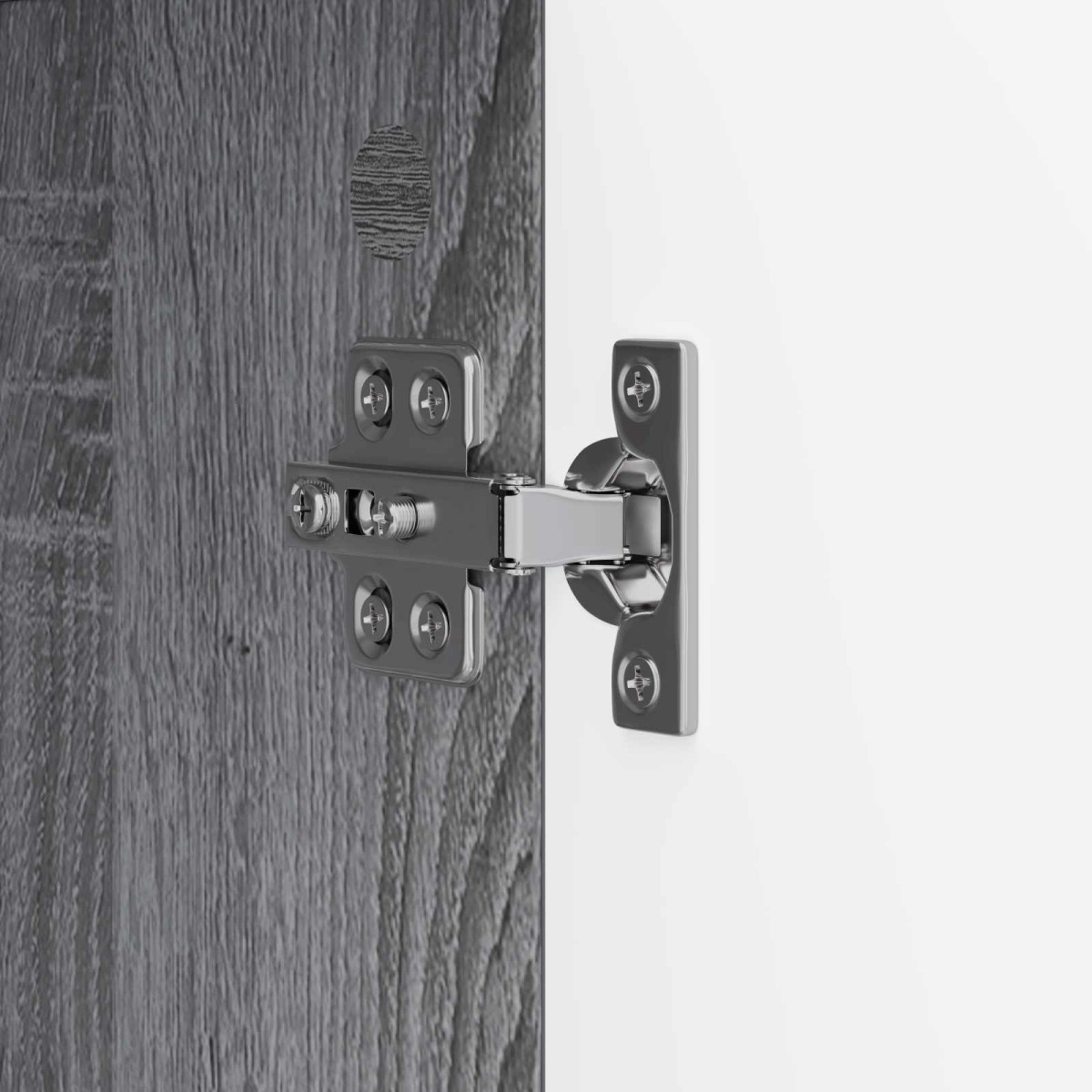 vidaXL Πλαϊνό γραφείο Γκρι Sonoma 89 x 34,5 x 80 εκ Επεξεργασμένο Ξύλο