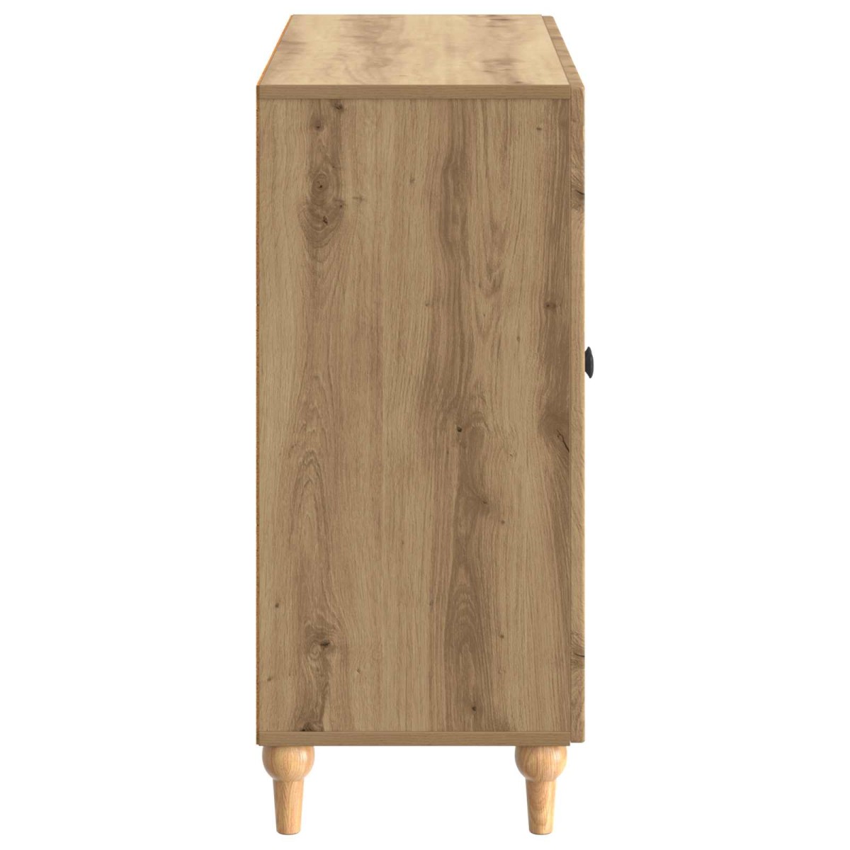 vidaXL Πλαϊνό γραφείο Artisan Δρυς 89 x 34,5 x 80 εκ