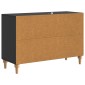 vidaXL Ντουλάπι TV Μαύρο 89 x 34,5 x 60 εκ. Επεξεργασμένο Ξύλο