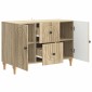 vidaXL Ντουλάπι TV Sonoma Δρυς 89 x 34,5 x 60 εκ. Επεξεργασμένο Ξύλο