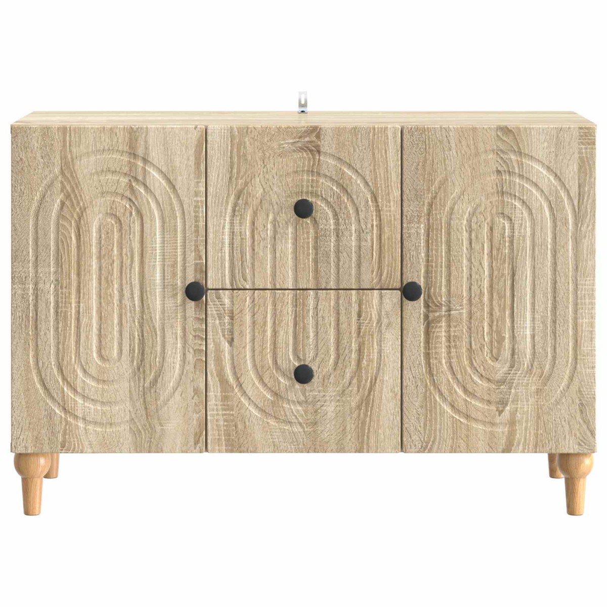 vidaXL Ντουλάπι TV Sonoma Δρυς 89 x 34,5 x 60 εκ. Επεξεργασμένο Ξύλο