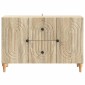vidaXL Ντουλάπι TV Sonoma Δρυς 89 x 34,5 x 60 εκ. Επεξεργασμένο Ξύλο