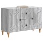 vidaXL Ντουλάπι TV Γκρι Sonoma 89 x 34,5 x 60 εκ. Επεξεργασμένο Ξύλο