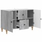 vidaXL Ντουλάπι TV Γκρι Sonoma 89 x 34,5 x 60 εκ. Επεξεργασμένο Ξύλο