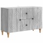 vidaXL Ντουλάπι TV Γκρι Sonoma 89 x 34,5 x 60 εκ. Επεξεργασμένο Ξύλο