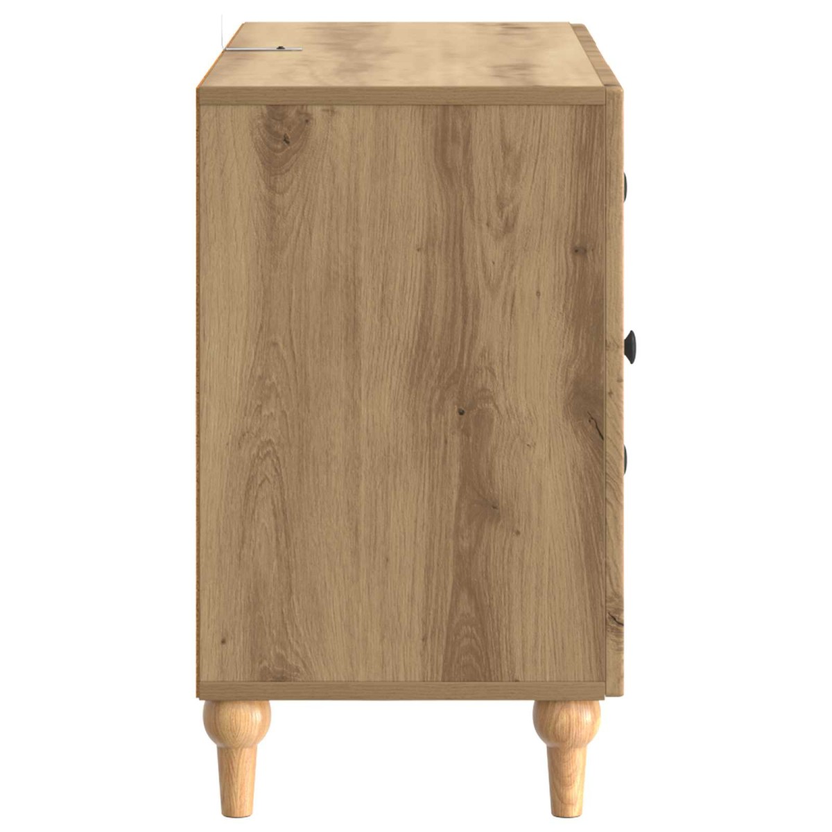vidaXL Ντουλάπι TV Artisan Δρυς 89 x 34,5 x 60 εκ. Επεξεργασμένο Ξύλο
