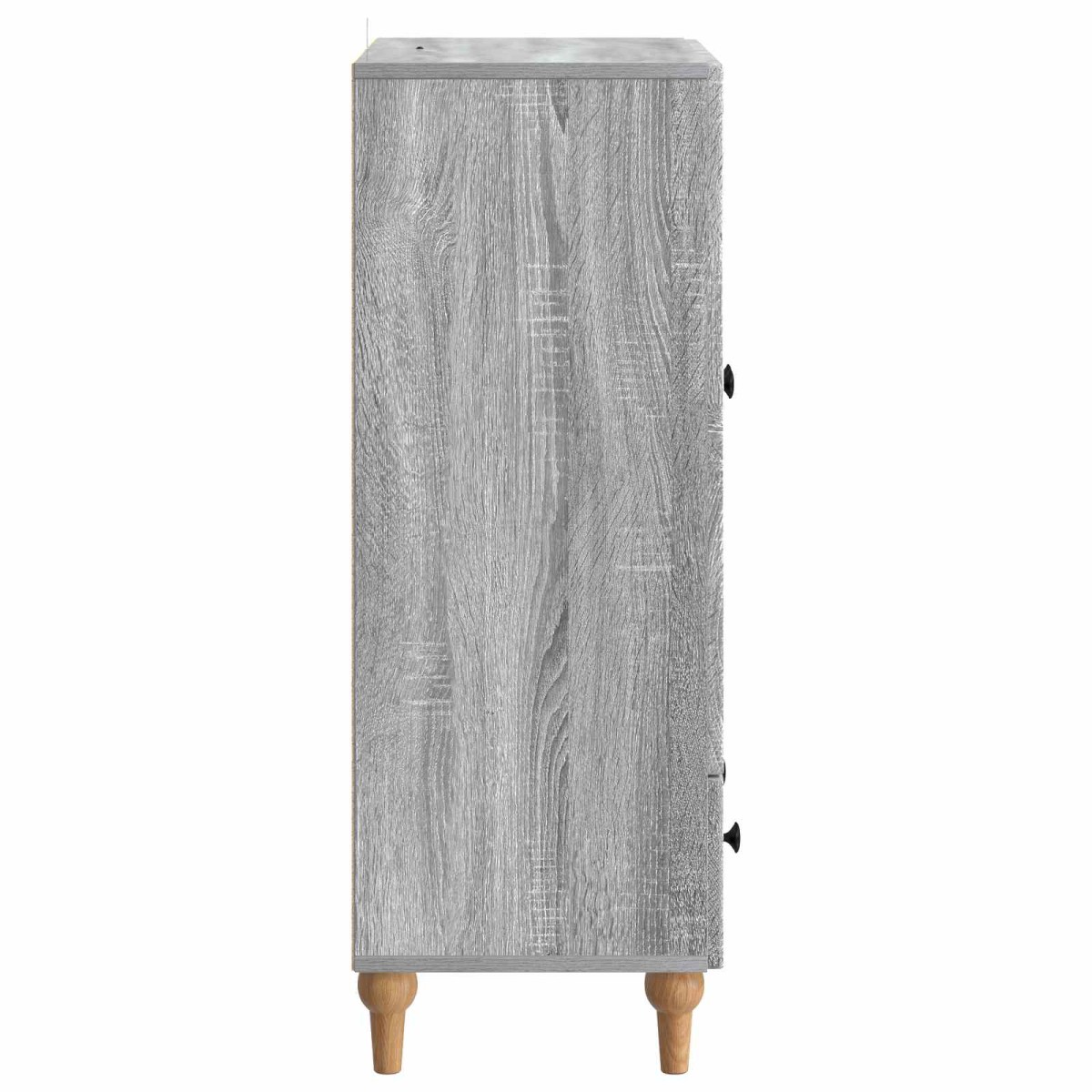 vidaXL Πλαϊνό γραφείο με συρτάρι Γκρι Sonoma 66 x 34,5 x 95 εκ.