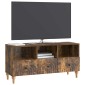 vidaXL Ντουλάπι TV Καπνιστή Δρυς 102 x 34,5 x 50 εκ.