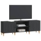 vidaXL Ντουλάπι TV Μαύρο 150 x 31 x 50 εκ. Επεξεργασμένο Ξύλο