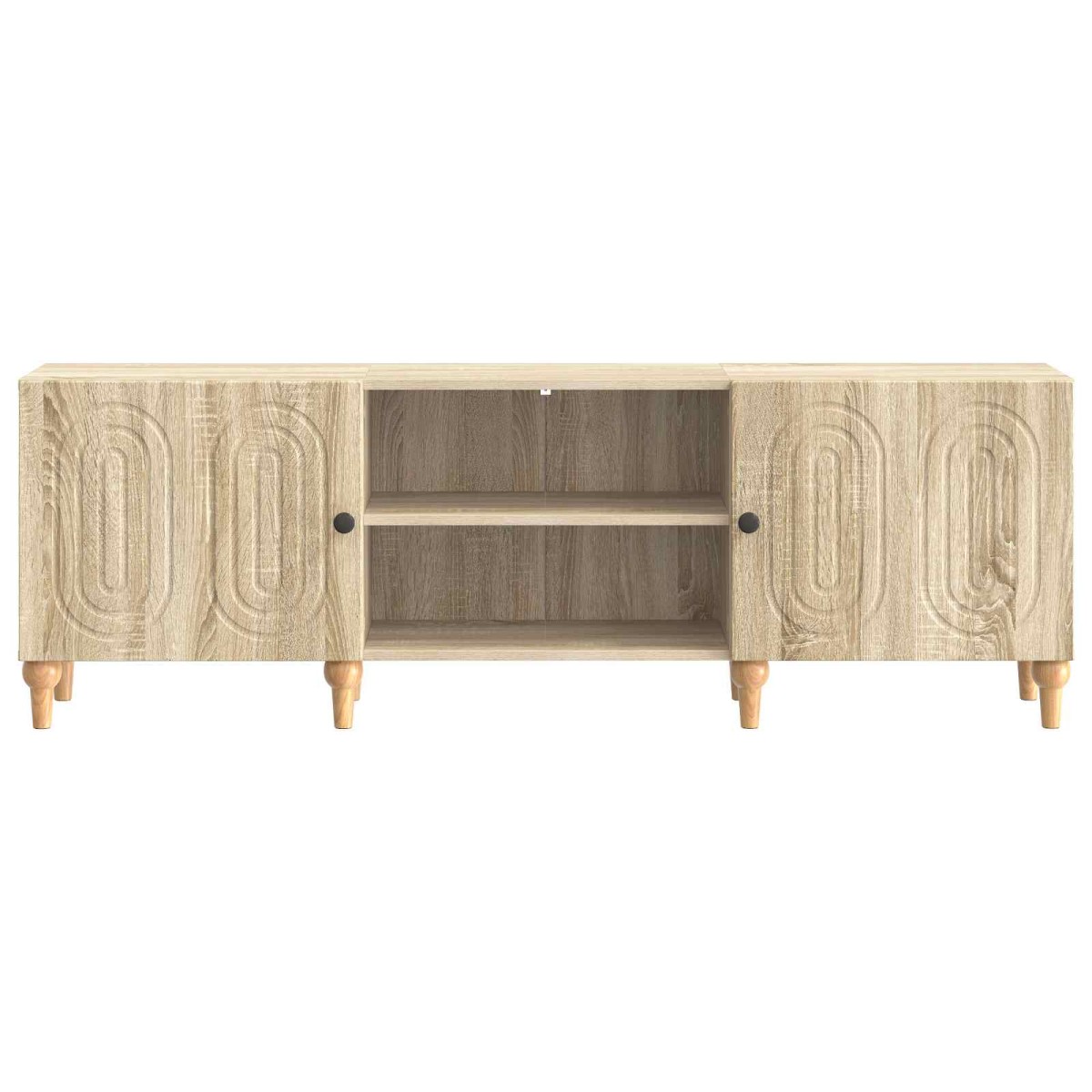 vidaXL Ντουλάπι TV Sonoma Δρυς 150 x 31 x 50 εκ. Επεξεργασμένο Ξύλο