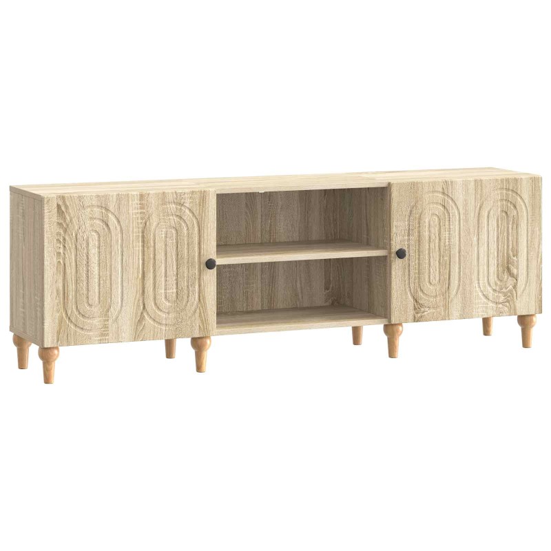 vidaXL Ντουλάπι TV Sonoma Δρυς 150 x 31 x 50 εκ. Επεξεργασμένο Ξύλο