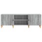 vidaXL Ντουλάπι TV Γκρι Sonoma 150 x 31 x 50 εκ. Επεξεργασμένο Ξύλο