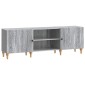 vidaXL Ντουλάπι TV Γκρι Sonoma 150 x 31 x 50 εκ. Επεξεργασμένο Ξύλο